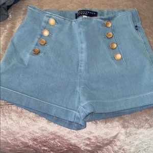 Brand new jean shorts